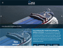 Tablet Screenshot of ports-mulhouse-rhin.fr